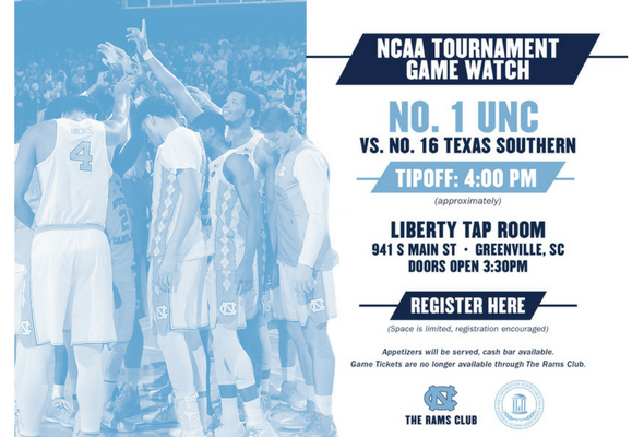 NCAA First Round Game-Watch Party